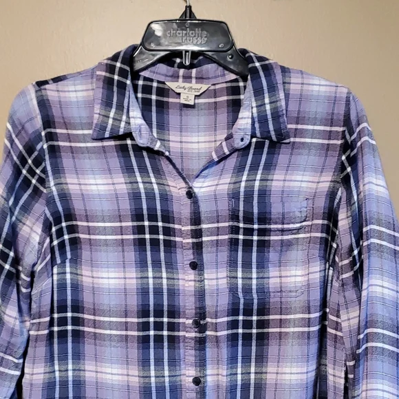 Lucky Brand Flannel Top - Picture 3 of 7